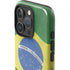 Brazil Flag Distressed iPhone 16 Pro Impact Case